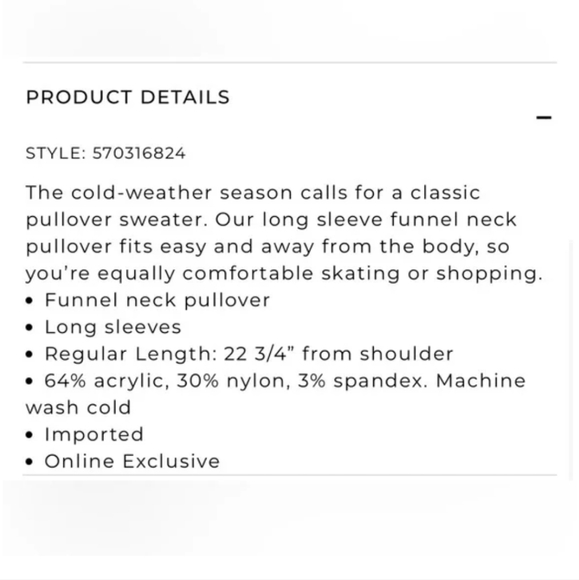 White house black market pullover - Picture 6 of 6